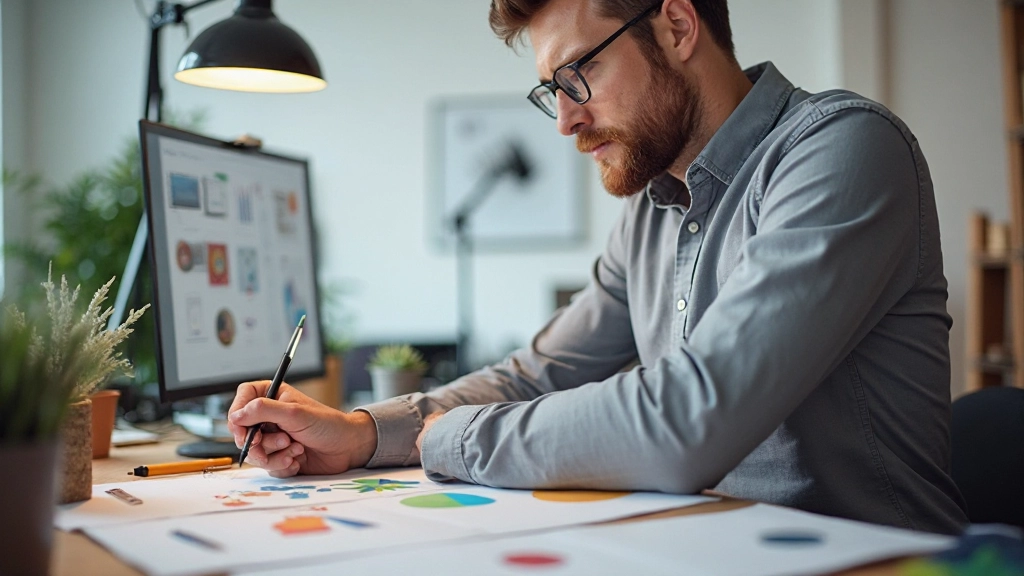 Designerworkflow van schets naar digitaal naar getest pictogram