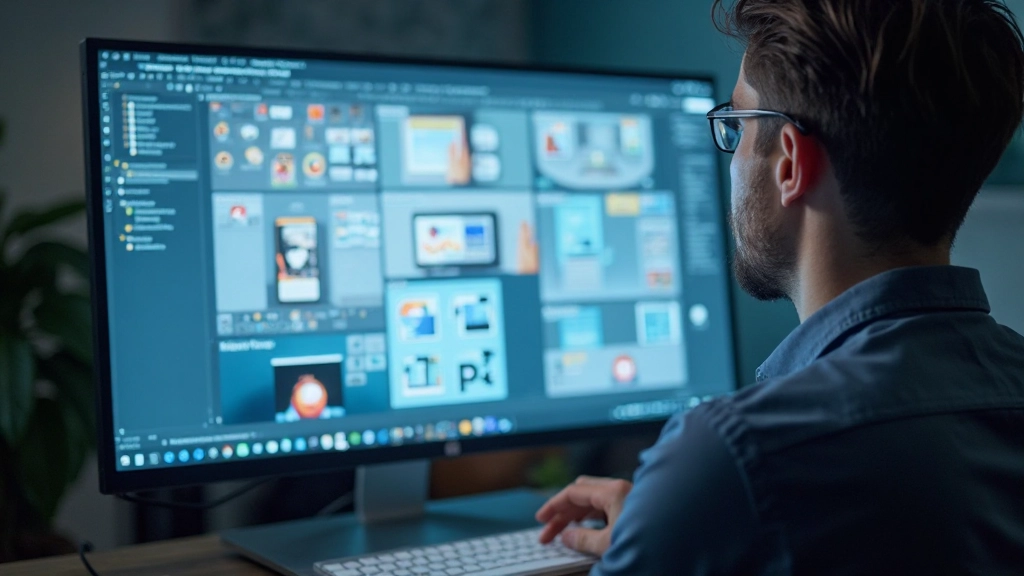 Schermen met verschillende pictogramstijlen die dezelfde concepten op verschillende manieren communiceren